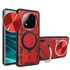 Husa pentru Xiaomi Redmi Note 14 Pro 5G cu protecție pentru cameră și suport magnetic integrat Ring Shockproof, albastru