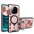 Husa pentru Xiaomi Redmi Note 14 Pro 5G cu protecție pentru cameră și suport magnetic integrat Ring Shockproof, albastru