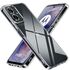 Husa pentru  Motorola Moto G55, Anti-Shock 1.5mm, cu protectie lentile, transparent