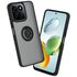 Husa de protectie pentru  Honor 200 Smart premium cu inel stand rotativ, suport magnetic si bumper anti-alunecare - negru