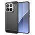 Husa pentru Xiaomi 15 Pro Carbon Liquid Silicone, negru