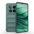 Husa pentru Xiaomi Redmi Note 14 Pro 5G Liquid Silicone, Microfibre Lining, Non-Slip Airbag Design, albastru