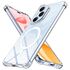 Husa pentru  Honor 400 Pro compatibila MagSafe Anti-Shock 1.5mm reinforced 4 corners - clear